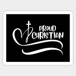 PROUD CHRISTIAN Magnet